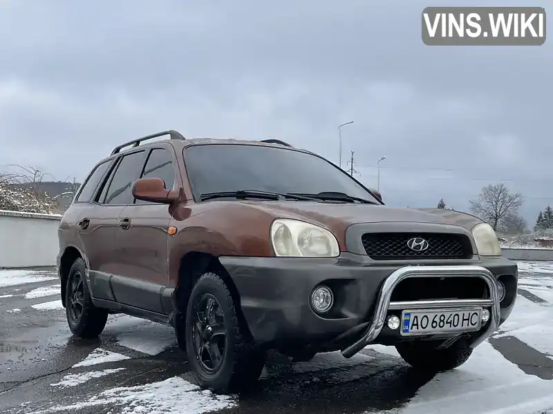 Позашляховик / Кросовер Hyundai Santa FE 2002 2.35 л. Ручна / Механіка обл. Закарпатська, Іршава - Фото 1/21