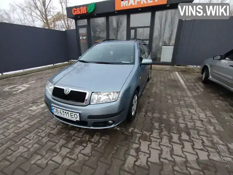 Универсал Skoda Fabia 2007 1.39 л. Ручная / Механика обл. Черниговская, Чернигов - Фото 1/15