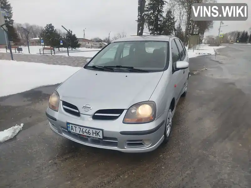 Минивэн Nissan Almera Tino 2000 2.18 л. Ручная / Механика обл. Тернопольская, Тернополь - Фото 1/20