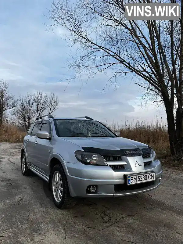 Позашляховик / Кросовер Mitsubishi Outlander 2004 2.38 л. Автомат обл. Сумська, Суми - Фото 1/17