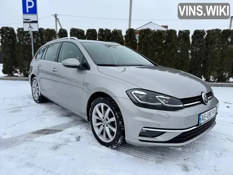 Универсал Volkswagen Golf 2017 1.97 л. Робот обл. Днепропетровская, Днепр (Днепропетровск) - Фото 1/21