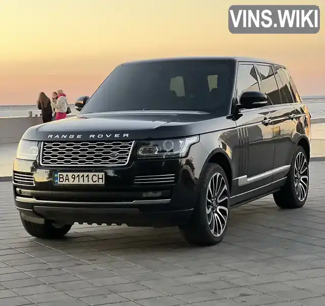 Позашляховик / Кросовер Land Rover Range Rover 2017 5 л. Автомат обл. Кіровоградська, Світловодськ - Фото 1/21