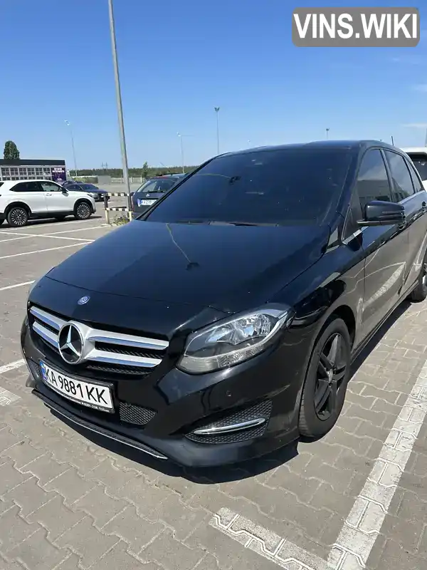 Хетчбек Mercedes-Benz B-Class 2017 2.14 л. Автомат обл. Київська, Київ - Фото 1/9