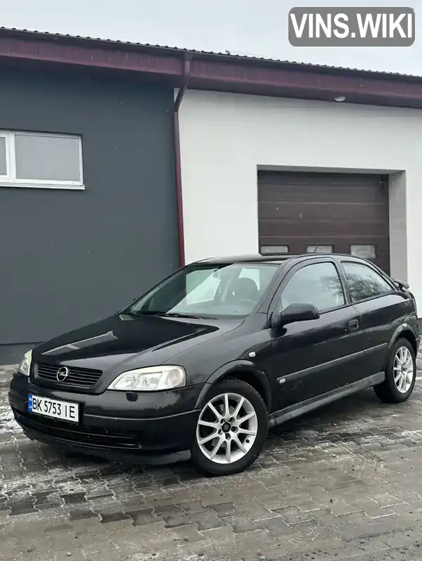 Хетчбек Opel Astra 2002 2 л. Ручна / Механіка обл. Житомирська, Звягель - Фото 1/21