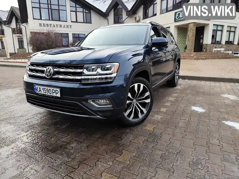 Позашляховик / Кросовер Volkswagen Atlas 2019 3.6 л. Автомат обл. Київська, Макарів - Фото 1/21