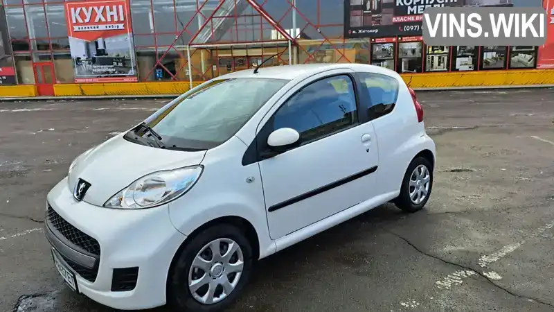 Хетчбек Peugeot 107 2011 1 л. Ручна / Механіка обл. Житомирська, Житомир - Фото 1/21