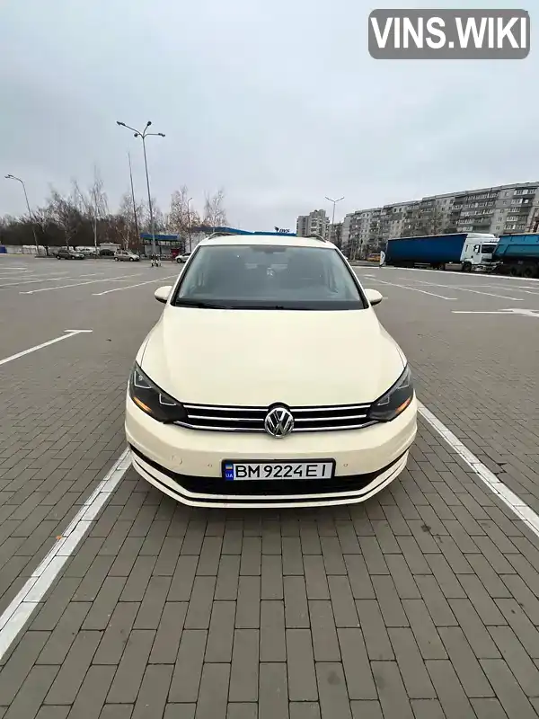 Мікровен Volkswagen Touran 2017 1.97 л. Автомат обл. Сумська, Суми - Фото 1/21