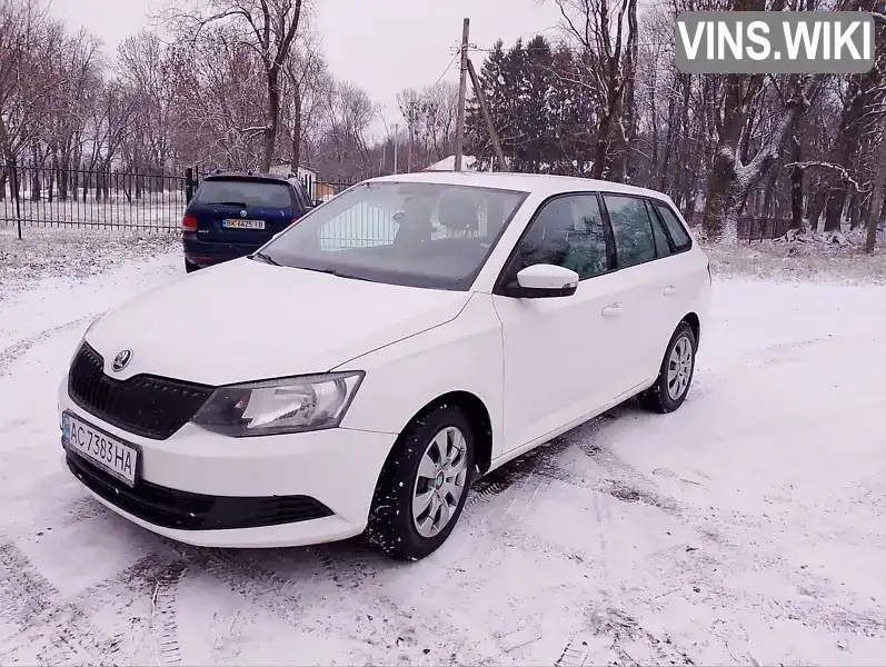 Универсал Skoda Fabia 2016 1.42 л. Ручная / Механика обл. Ровенская, Дубно - Фото 1/21