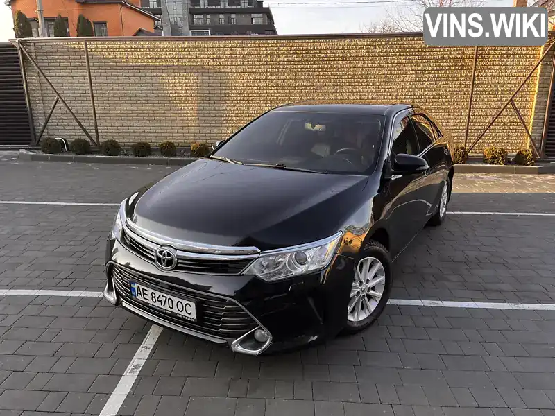 Седан Toyota Camry 2015 2.49 л. Автомат обл. Днепропетровская, Днепр (Днепропетровск) - Фото 1/21