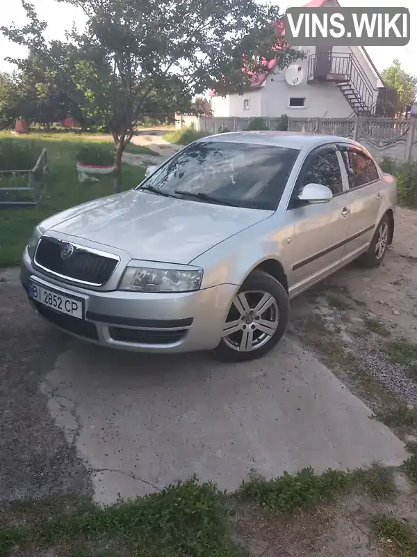 Y6UDL23U07B300476 Skoda Superb 2006 Ліфтбек 1.78 л. Фото 6