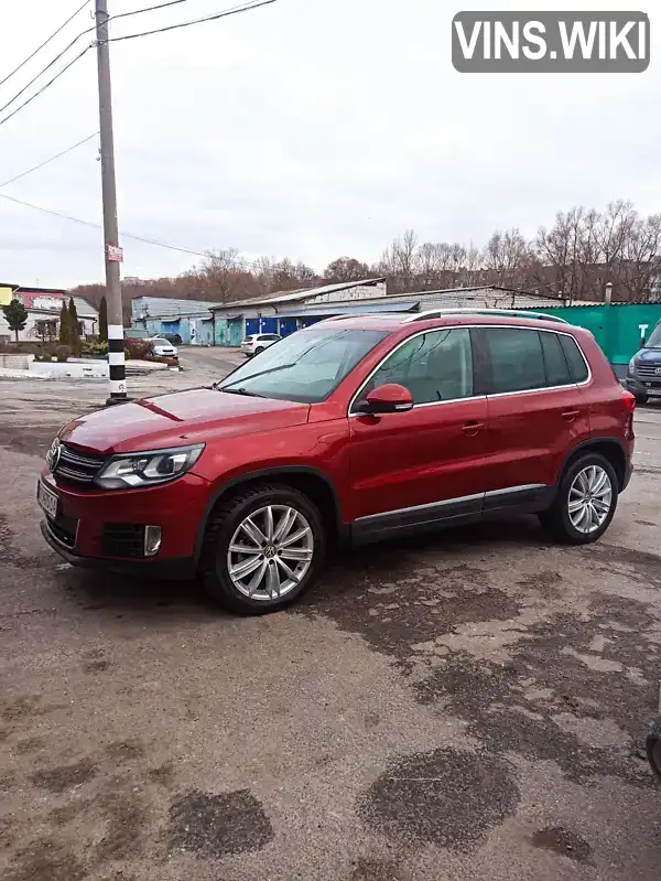 Внедорожник / Кроссовер Volkswagen Tiguan 2013 1.98 л. Автомат обл. Волынская, Луцк - Фото 1/21