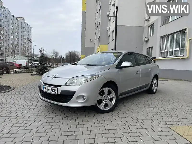 Універсал Renault Megane 2010 1.5 л. Ручна / Механіка обл. Вінницька, Вінниця - Фото 1/21