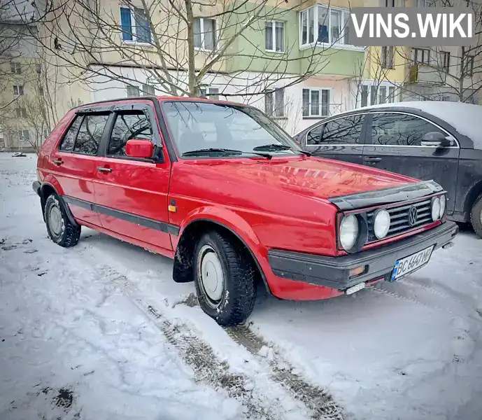 Хэтчбек Volkswagen Golf 1989 1.6 л. Ручная / Механика обл. Львовская, Городок - Фото 1/5