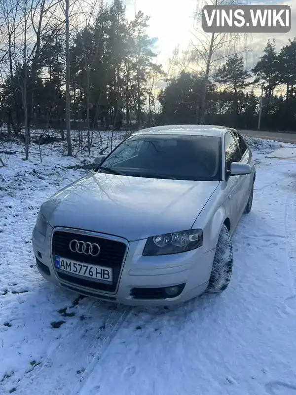 Хэтчбек Audi A3 2006 1.6 л. Ручная / Механика обл. Житомирская, Житомир - Фото 1/10