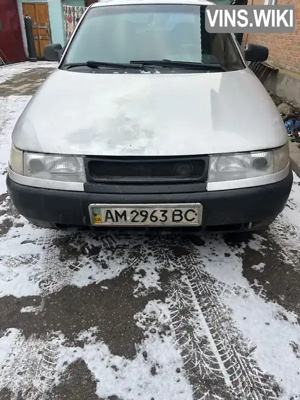 Седан ВАЗ / Lada 2110 2006 1.6 л. Ручная / Механика обл. Житомирская, Коростень - Фото 1/4