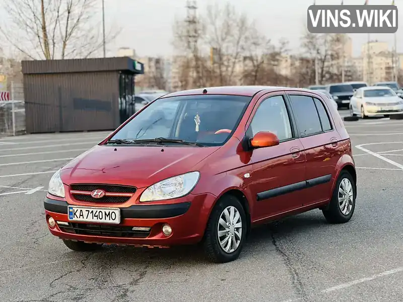 Хетчбек Hyundai Getz 2006 1.4 л. Автомат обл. Київська, Київ - Фото 1/21