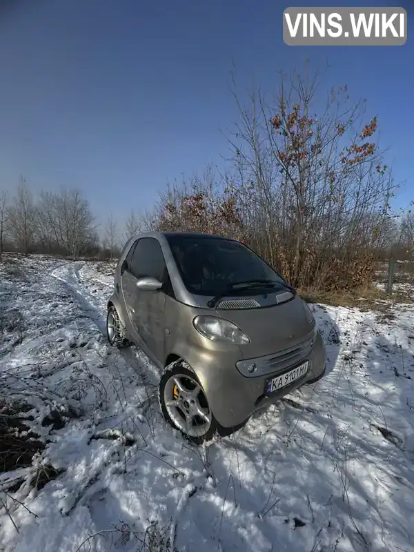 Купе Smart Fortwo 2001 0.6 л. Автомат обл. Київська, Київ - Фото 1/21