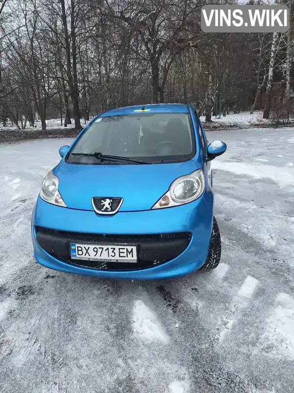 Хэтчбек Peugeot 107 2007 1 л. Робот обл. Хмельницкая, Хмельницкий - Фото 1/15