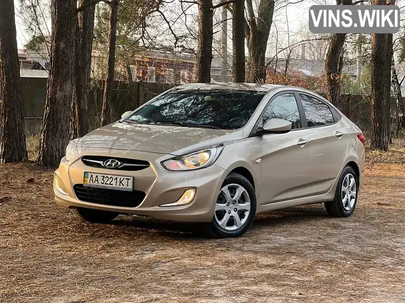 Седан Hyundai Accent 2011 1.4 л. Автомат обл. Киевская, Борисполь - Фото 1/21