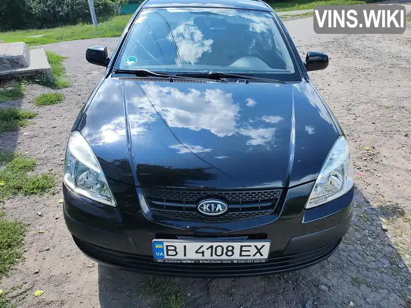 Хетчбек Kia Rio 2009 1.4 л. обл. Полтавська, Гадяч - Фото 1/6