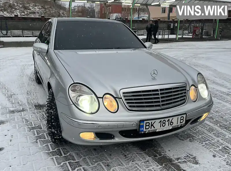 Седан Mercedes-Benz E-Class 2002 2.69 л. Автомат обл. Рівненська, Рівне - Фото 1/21