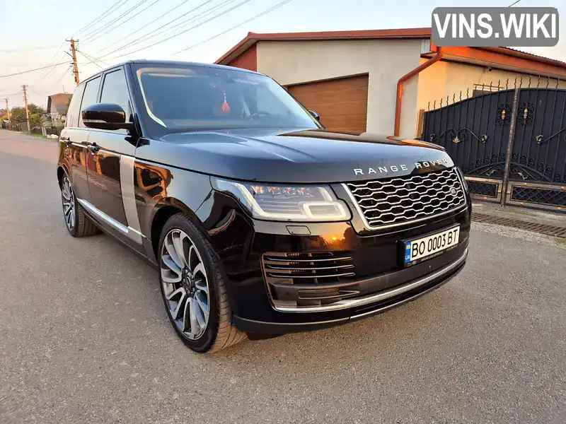 SALGA2BJ5JA392829 Land Rover Range Rover 2018 Внедорожник / Кроссовер 4.37 л. Фото 6