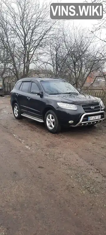 Внедорожник / Кроссовер Hyundai Santa FE 2009 2.7 л. Ручная / Механика обл. Сумская, Ахтырка - Фото 1/13