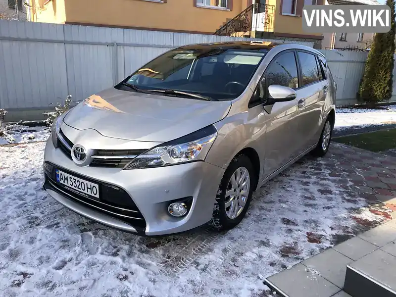 Минивэн Toyota Verso 2015 null_content л. Ручная / Механика обл. Житомирская, Бердичев - Фото 1/21