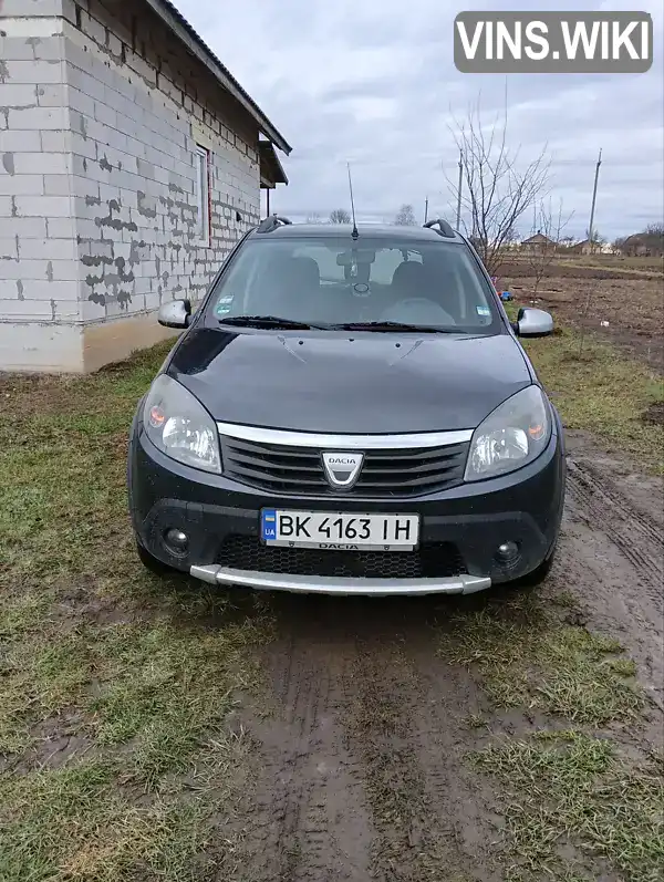 Позашляховик / Кросовер Dacia Sandero StepWay 2010 1.6 л. Ручна / Механіка обл. Рівненська, Рівне - Фото 1/6