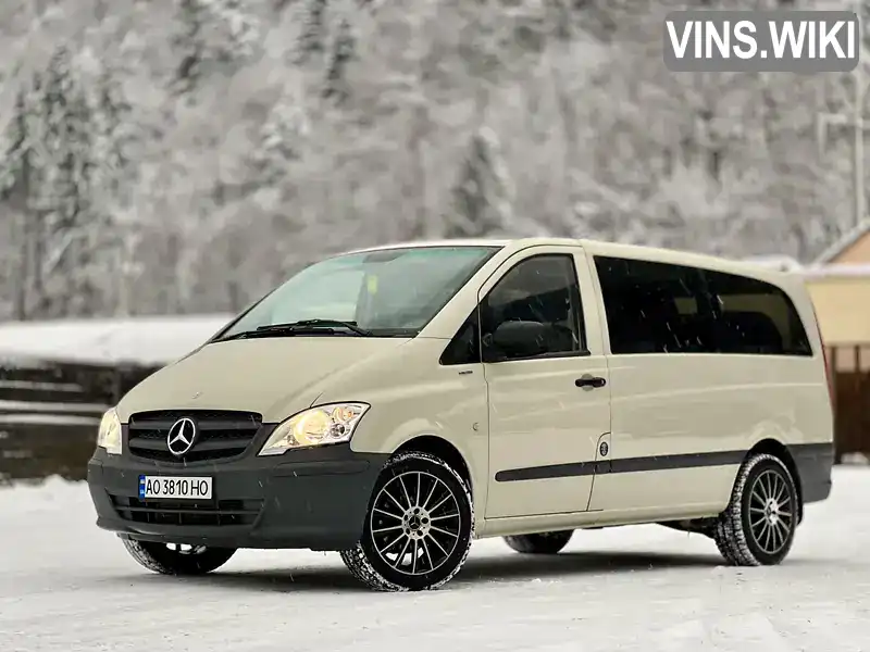 Минивэн Mercedes-Benz Vito 2011 2.2 л. Ручная / Механика обл. Закарпатская, Виноградов - Фото 1/21