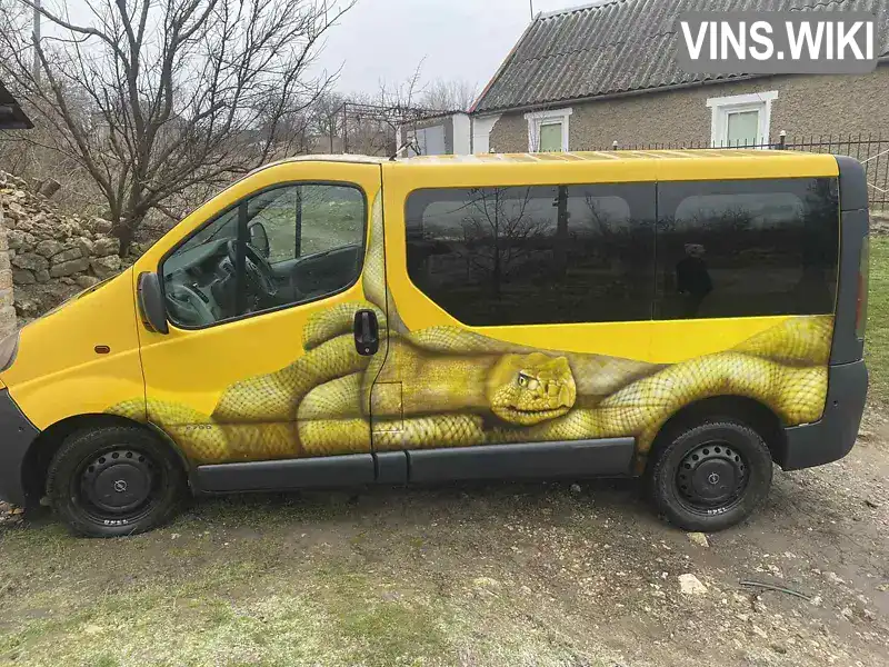 W0LF7ABA54V613664 Opel Vivaro 2004 Мінівен 1.87 л. Фото 4