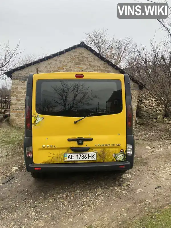 W0LF7ABA54V613664 Opel Vivaro 2004 Мінівен 1.87 л. Фото 8