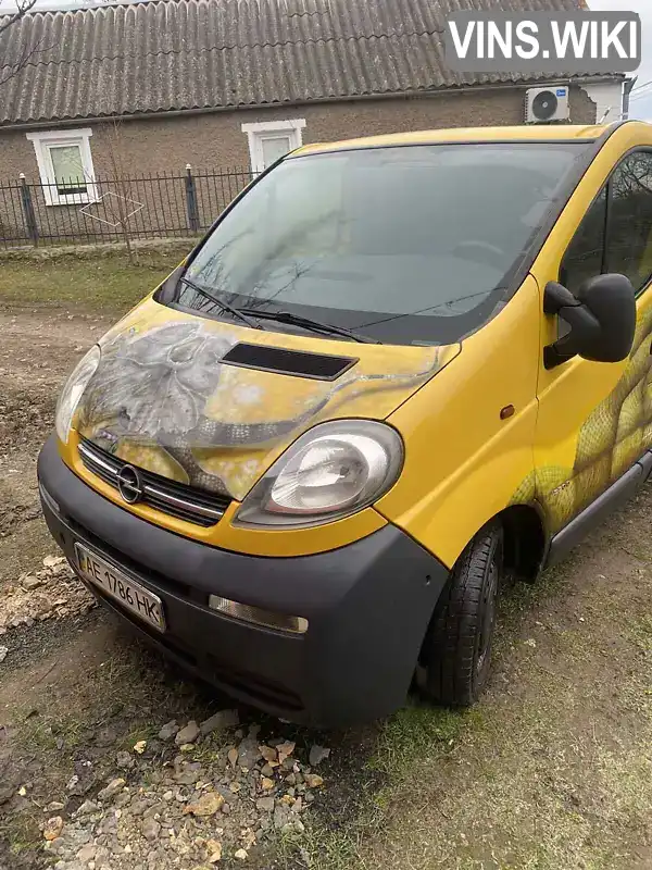 W0LF7ABA54V613664 Opel Vivaro 2004 Мінівен 1.87 л. Фото 9