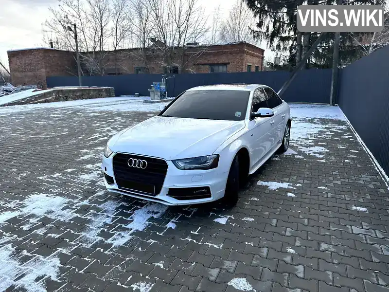 Седан Audi A4 2014 1.98 л. Автомат обл. Житомирская, Хорошев (Володарск-Волынский) - Фото 1/13