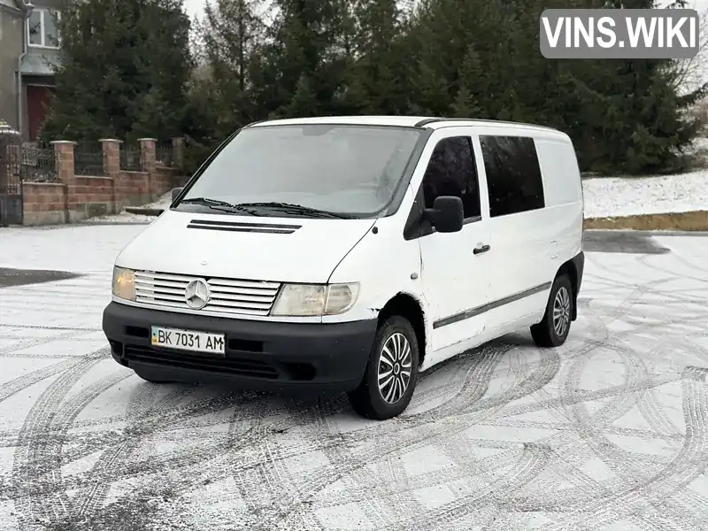 Мінівен Mercedes-Benz Vito 2002 2.2 л. Ручна / Механіка обл. Рівненська, Рівне - Фото 1/19