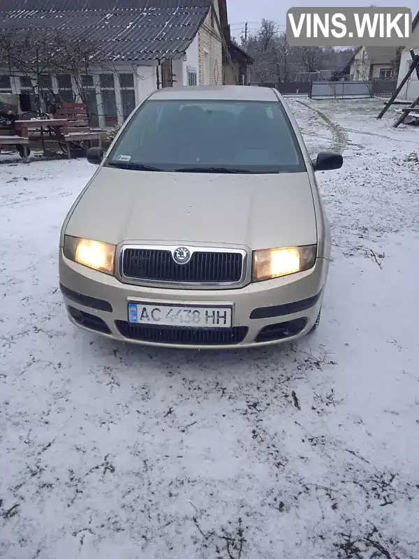 Седан Skoda Fabia 2006 1.39 л. Ручна / Механіка обл. Волинська, Луцьк - Фото 1/21