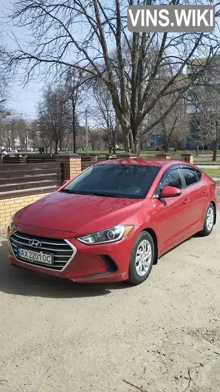 Седан Hyundai Elantra 2016 2 л. Автомат обл. Харьковская, Харьков - Фото 1/9