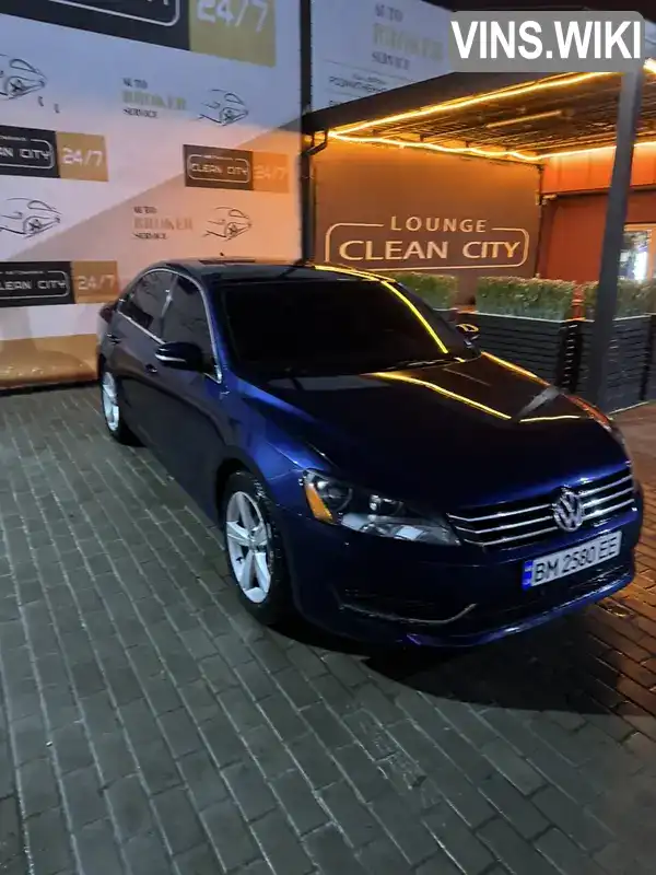 Седан Volkswagen Passat 2013 2.5 л. Автомат обл. Сумська, Суми - Фото 1/11