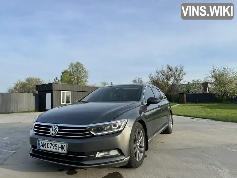 Універсал Volkswagen Passat 2015 1.97 л. Автомат обл. Житомирська, Житомир - Фото 1/7