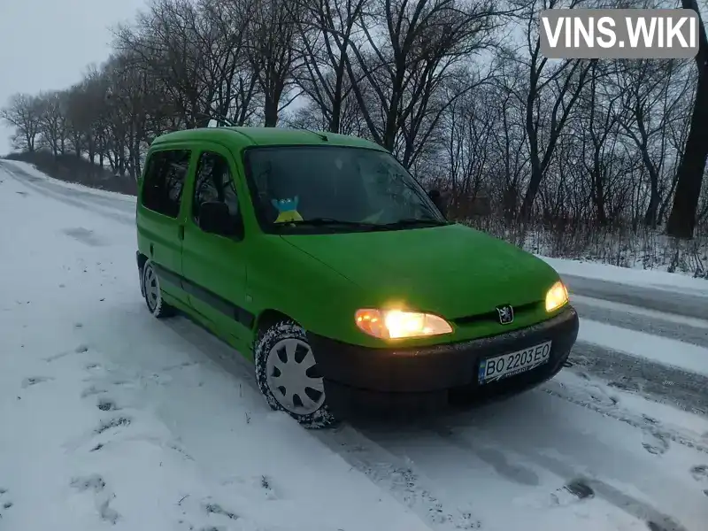 Минивэн Peugeot Partner 2000 1.87 л. Ручная / Механика обл. Тернопольская, Тернополь - Фото 1/19