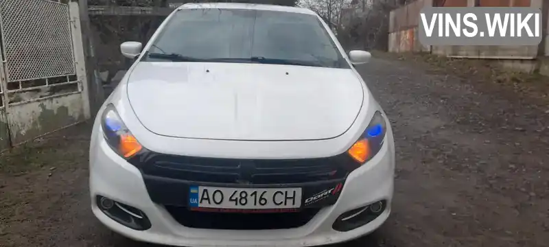 Седан Dodge Dart 2013 2 л. Автомат обл. Закарпатская, Ужгород - Фото 1/4