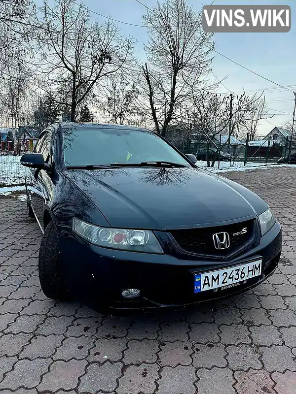 Седан Honda Accord 2003 2 л. Ручная / Механика обл. Житомирская, Бердичев - Фото 1/17