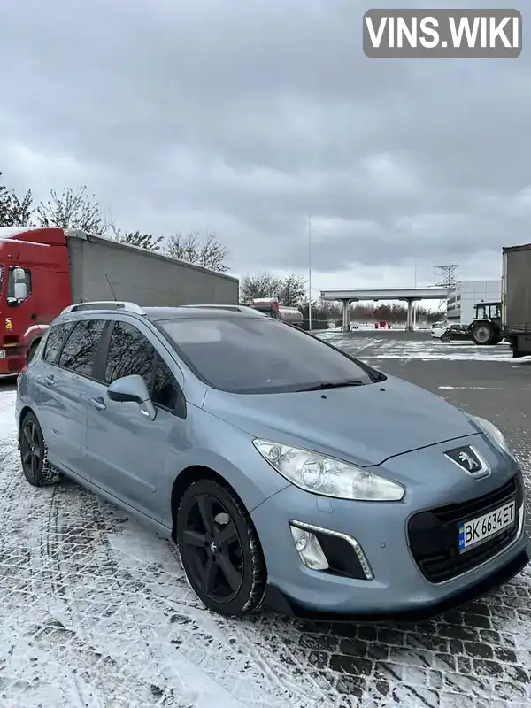 Универсал Peugeot 308 2011 1.56 л. Робот обл. Ровенская, Ровно - Фото 1/21