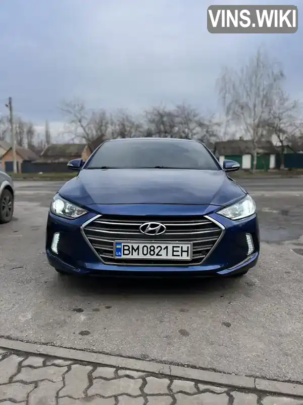 Седан Hyundai Elantra 2017 2 л. Автомат обл. Полтавская, Полтава - Фото 1/21