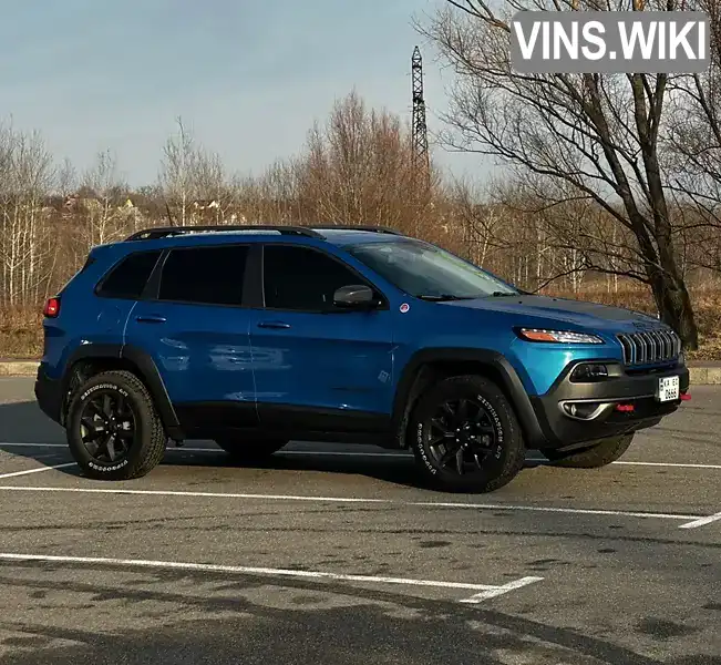 Внедорожник / Кроссовер Jeep Cherokee 2017 3.24 л. Автомат обл. Киевская, Киев - Фото 1/21