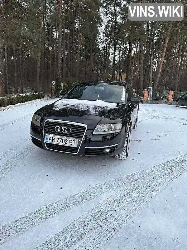 Седан Audi A6 2005 3 л. Автомат обл. Житомирська, Романів - Фото 1/9