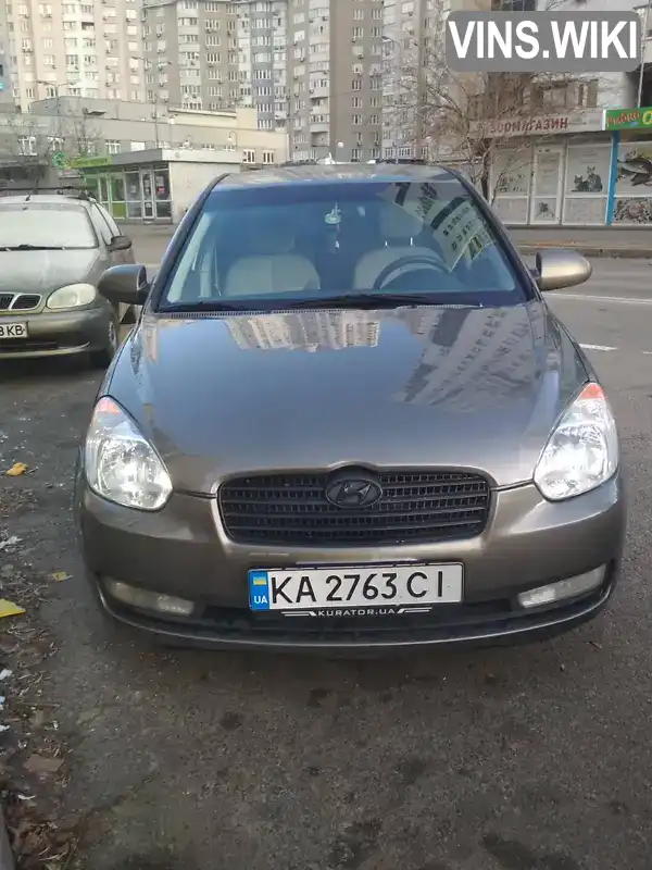 Седан Hyundai Accent 2008 1.4 л. Автомат обл. Киевская, Киев - Фото 1/9