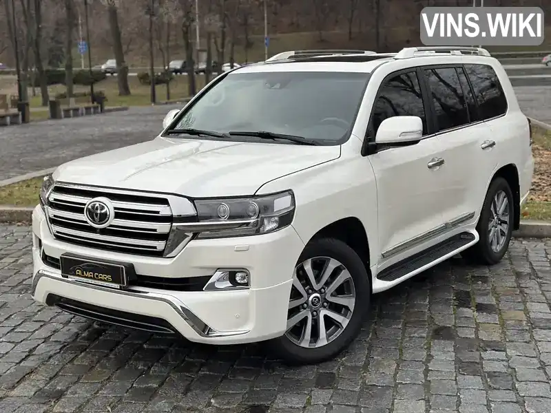 Позашляховик / Кросовер Toyota Land Cruiser 2017 4.5 л. Автомат обл. Київська, Київ - Фото 1/21