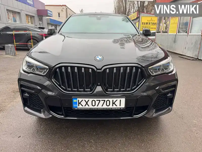 Позашляховик / Кросовер BMW X6 2022 4.39 л. обл. Харківська, Харків - Фото 1/21