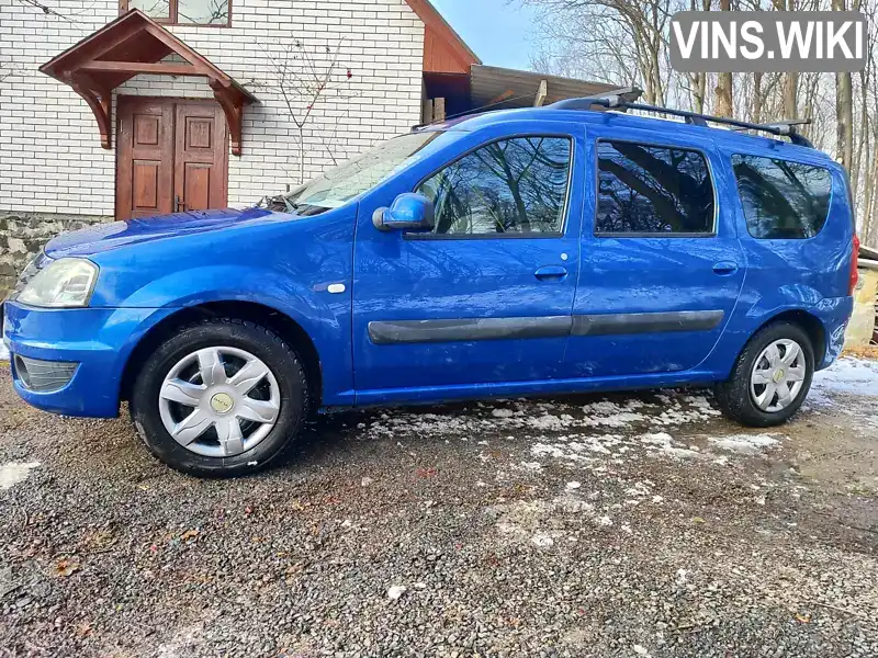 Седан Dacia Logan 2009 1.6 л. Ручная / Механика обл. Винницкая, Винница - Фото 1/5